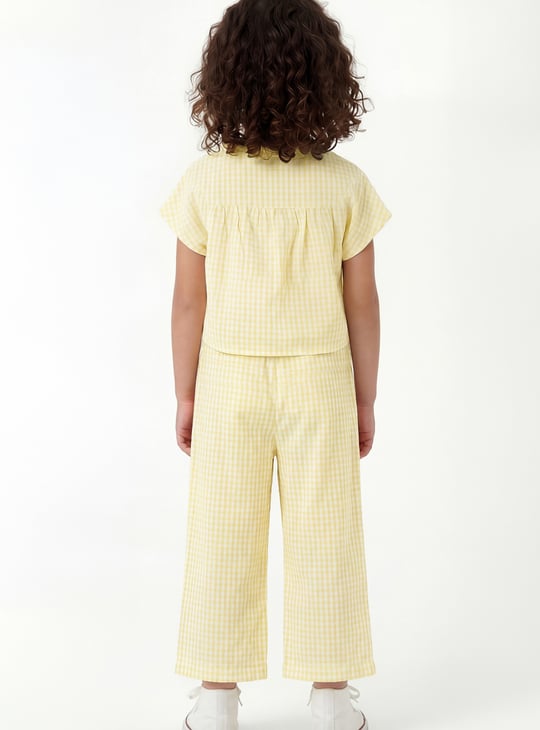 Girls Checked Co-Ord Set