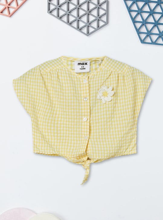 Girls Checked Co-Ord Set
