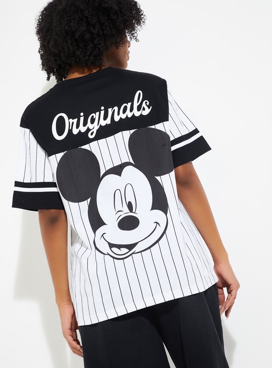 URB_N Women Mickey Mouse Oversized T-shirt