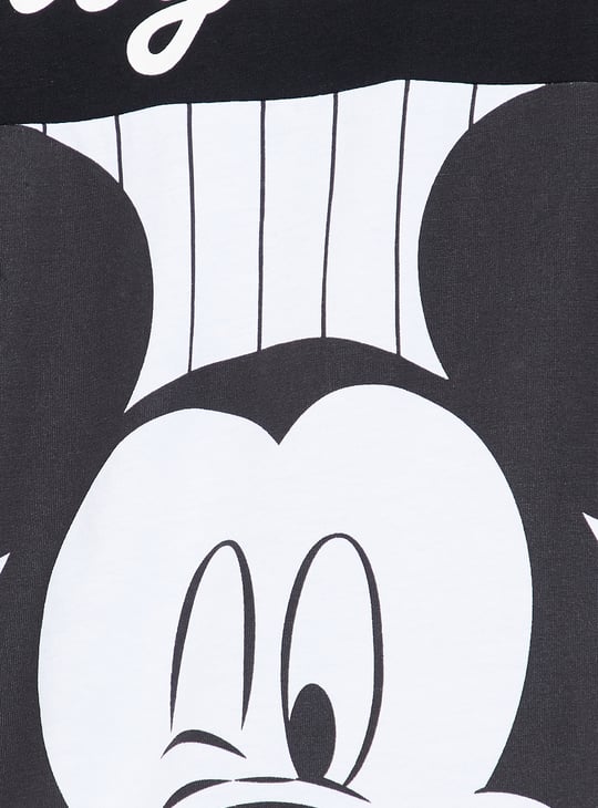 URB_N Women Mickey Mouse Oversized T-shirt