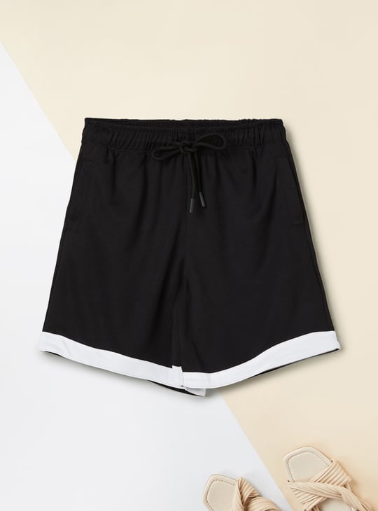 Girls Solid Shorts