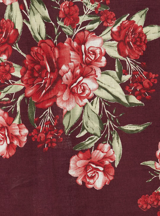 Women Floral Print A-line Dress