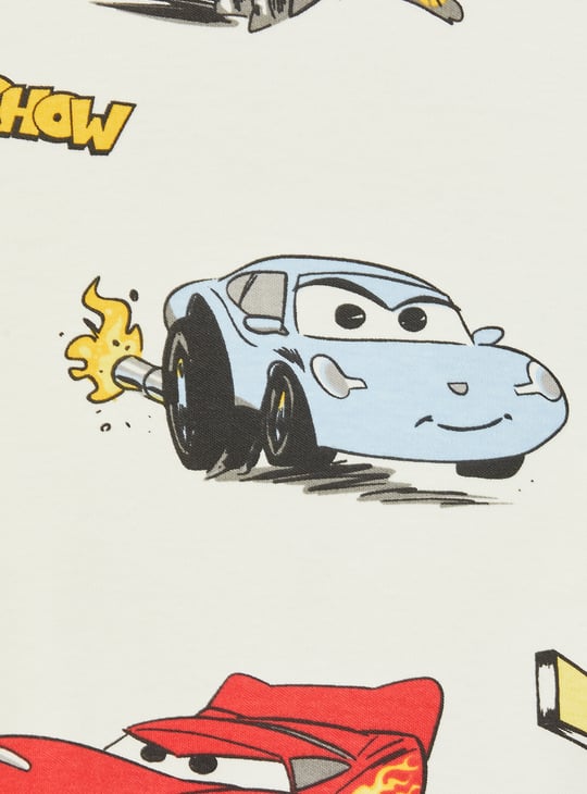 Boys Cars Print T-shirt