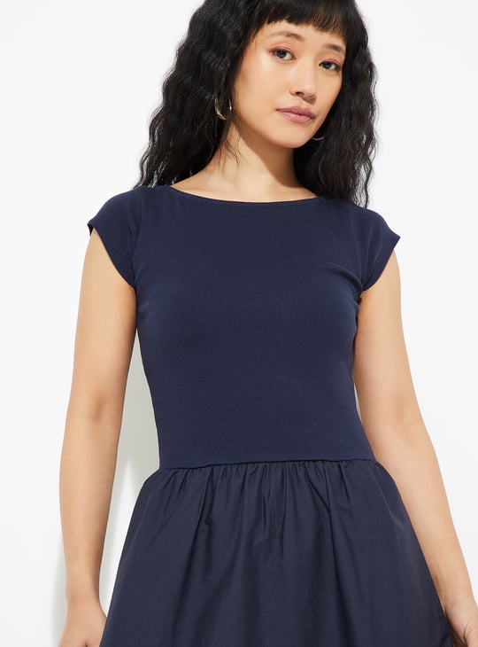buy a line dresses online Women Solid A-line at just Rs. 999.0 - 1000016721449 Size:11 icon-responsibility:knit a flare comes in Charlotte Russe Black Spaghetti