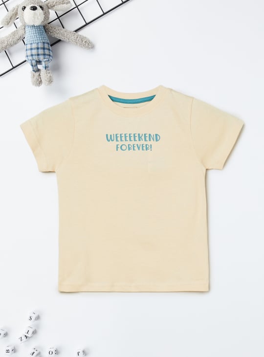 Boys Printed T-shirt - Pack of 2
