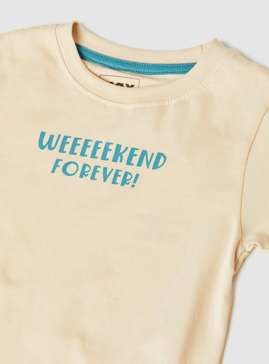 Boys Printed T-shirt - Pack of 2