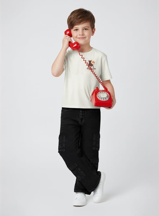 Boys Printed T-shirt - Pack of 2