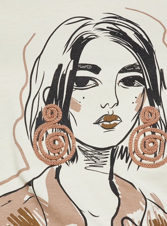 URB_N Women Printed T-shirts - Pack of 2