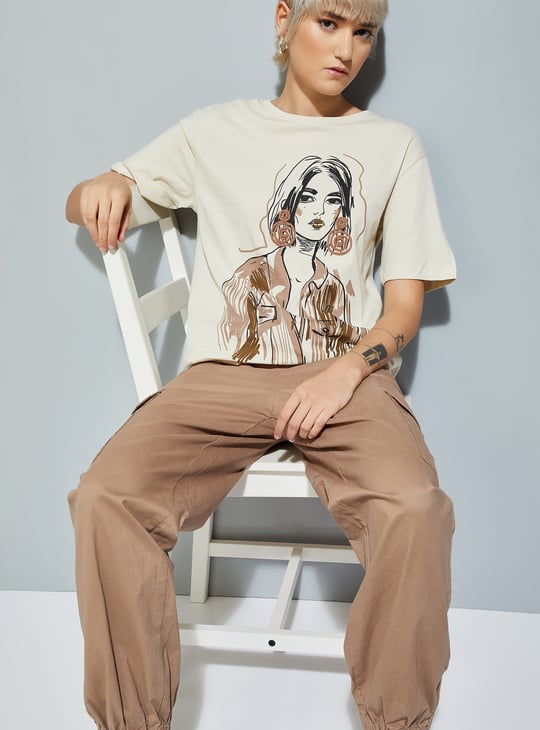 URB_N Women Printed T-shirts - Pack of 2