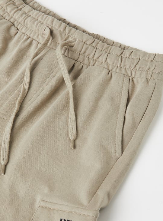 Boys Printed Cargo Shorts - Pack of 2