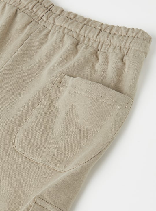 Boys Printed Cargo Shorts - Pack of 2