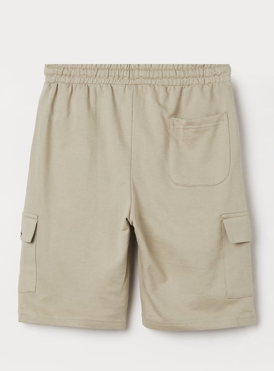 Boys Printed Cargo Shorts - Pack of 2