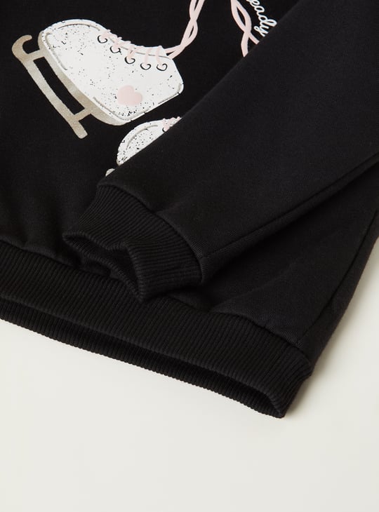 Girls Printed Sweatshirt - Pack of 2