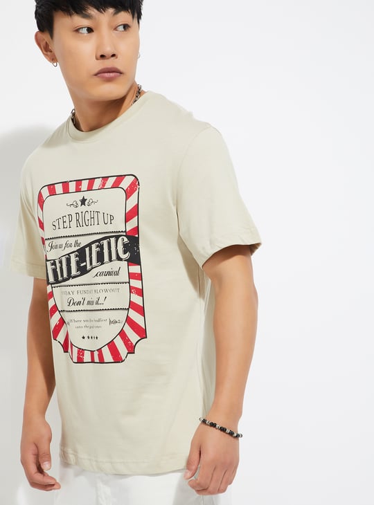 URB_N Men Printed T-shirt - Pack of 2