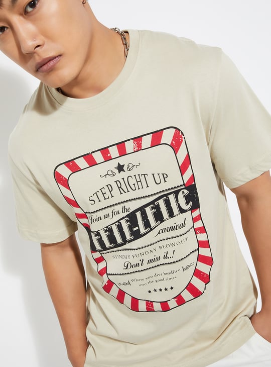 URB_N Men Printed T-shirt - Pack of 2