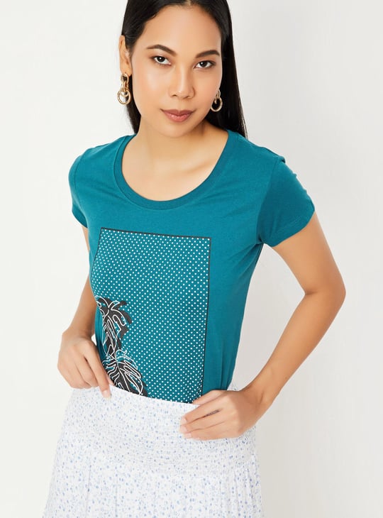 Women Printed T-shirt - Pack of 2