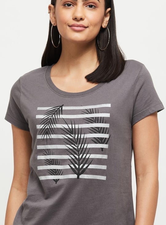Women Printed T-shirt - Pack of 2