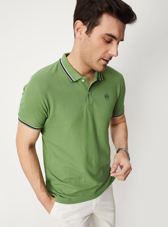 Men Solid Polo T-shirt - Pack of 2