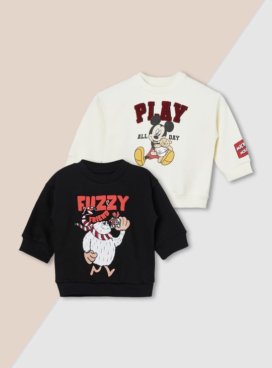 Boys Printed Sweatshirt - Pack of 2