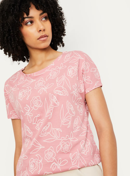 Women Printed T-shirt - Pack of 2