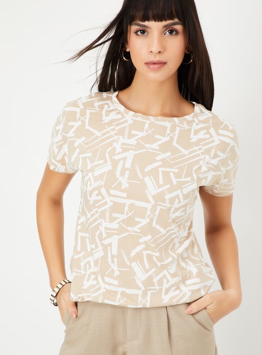Women Printed T-shirt - Pack of 2