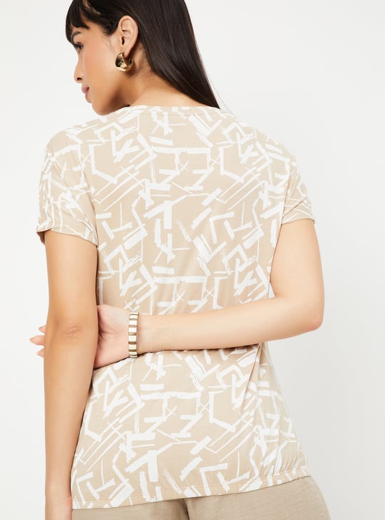 Women Printed T-shirt - Pack of 2