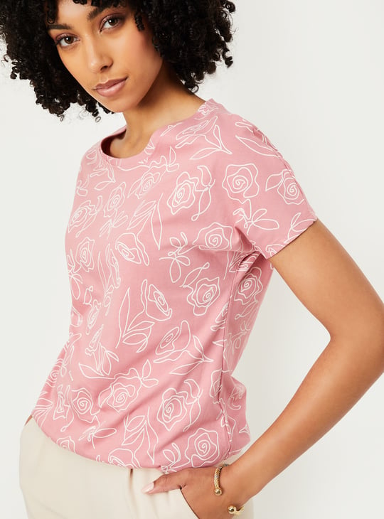 Women Printed T-shirt - Pack of 2