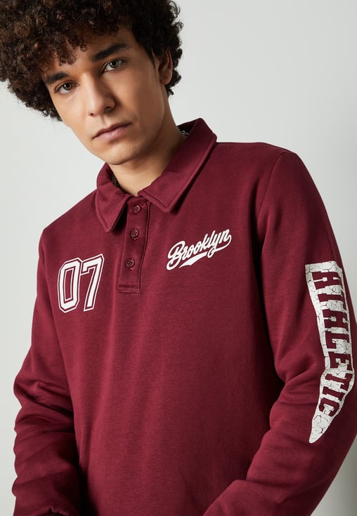 i*m様 main story Polo Sweatshirt 2Y main story / Polo Sweatshirt - Phantom | calme