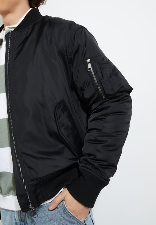 Buy URB_N Men MA1 Bomber Jacket Online at just Rs. 2799.0
