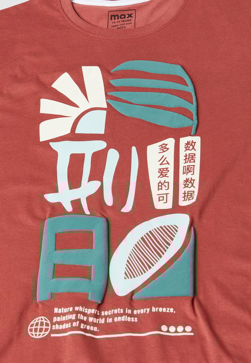 Buy Boys Graphic Print T-shirt Online at just Rs. 249.0