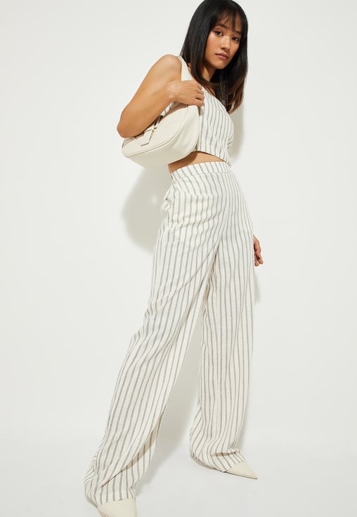 美品 値下げ可 Bsrabbit SUPER WIDE PANTS WHITE 美品 値下げ可 Bsrabbit SUPER WIDE PANTS WHITE