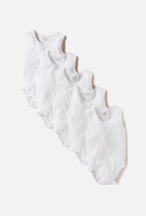 Giggles Sleeveless Bodysuit - Set of 5