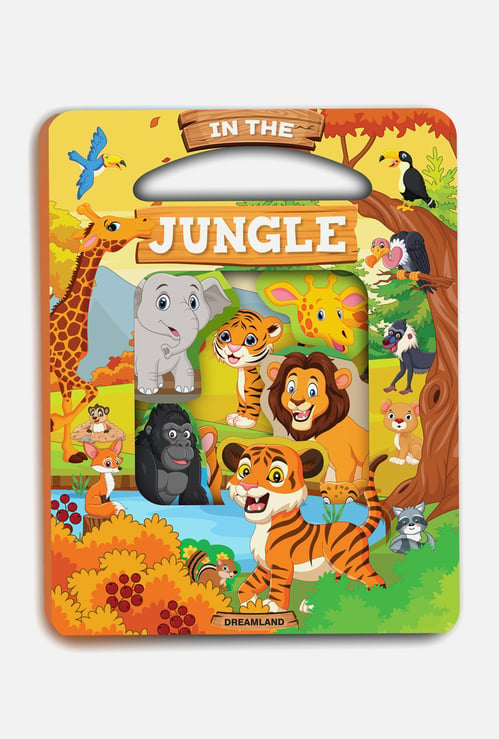 Dreamland Die Cut Window Board Book - In the Jungle