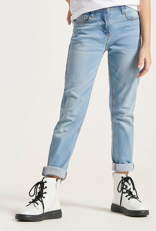 Juniors Girls' Straight Fit Jeans
