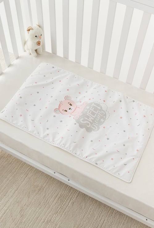 Juniors Printed Waterproof Sheet - 50x85 cm
