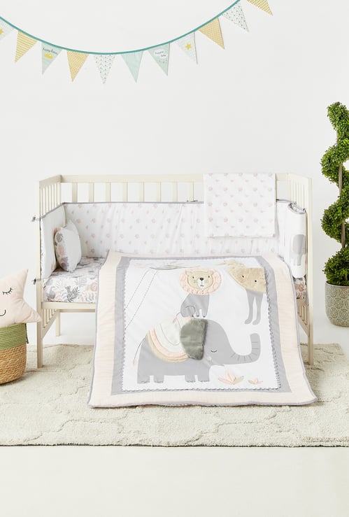 Juniors 5-Piece All-Over Safari Print Comforter Set