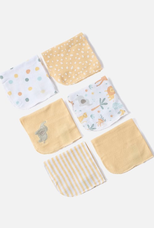 Juniors Assorted Washcloth - Set of 6