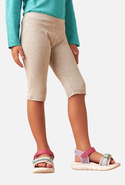 Juniors Solid Knee Length Shorts