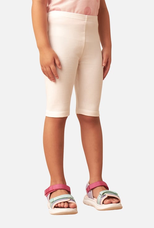 Juniors Solid Knee Length Shorts