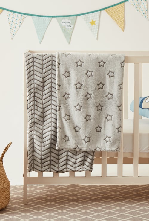 Juniors Coral Fleece Blanket - Set of 2