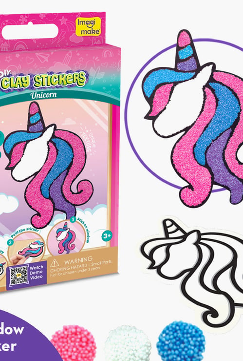 Imagimake DIY Clay Unicorn Stickers