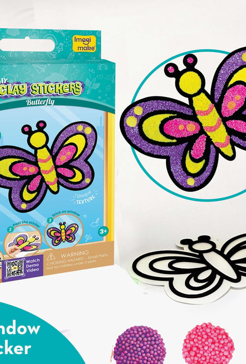 Imagimake Clay Sticker Butterfly Kit