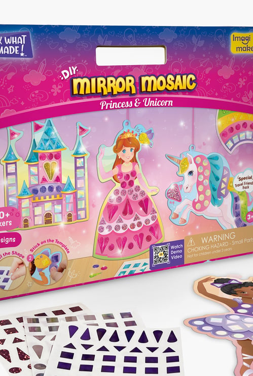 Imagimake Mirror Mosaic Princess & Unicorn