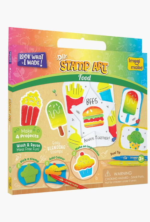 Imagimake DIY Stamp Art Food