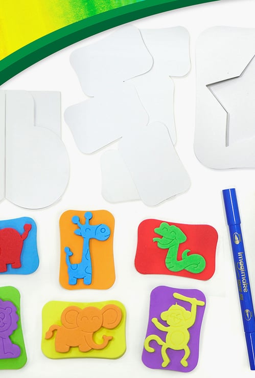 Imagimake Jungle DIY Stamp Art Kit