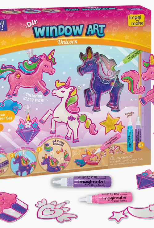 Imagimake Window Art Unicorn