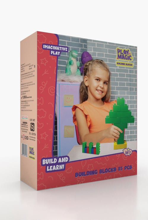 Playmagic Building Blocks - 85 Pcs