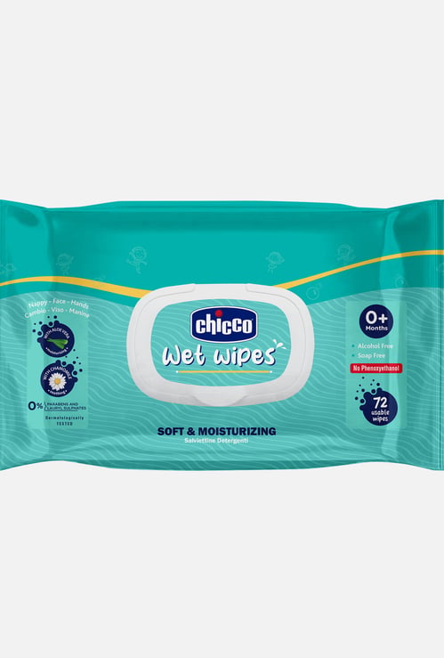 Chicco Wet Wipes - 72Pc