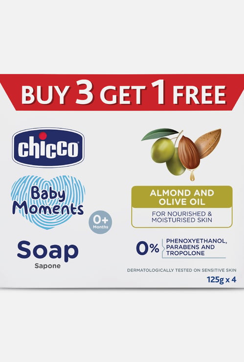 Chicco Baby Moments Soap 125G