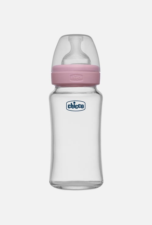 Chicco Well-Being Glass Bottle - 240 ml